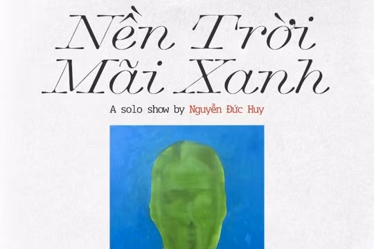 Triển lãm 'Nền trời mãi xanh': Tìm danh tính con người trong phông xanh