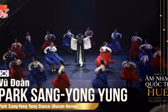 8 đoàn nghệ thuật tham dự Tuần lễ Âm nhạc quốc tế Huế 2026