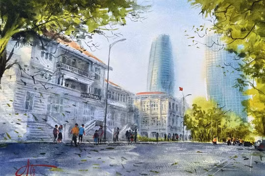Đô thị Đà Nẵng qua những góc nhìn ký họa