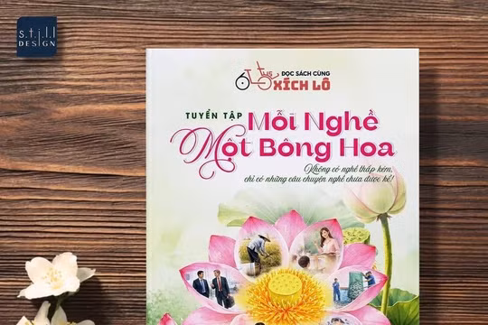Tác giả Lê Minh Hoan ra mắt tuyển tập sách 'Mỗi nghề một bông hoa' 