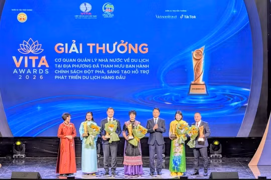 VITA Awards vinh danh 106 đơn vị du lịch nổi bật năm 2025 