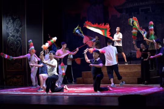 Chương trình "Bí mật triều đại phép thuật" kết hợp ba loại hình nghệ thuật truyền thống 