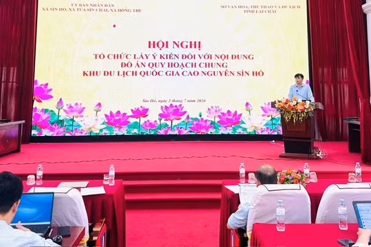 Lai Châu lấy ý kiến quy hoạch Khu du lịch quốc gia cao nguyên Sìn Hồ 