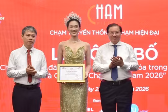 Hoa hậu Nguyễn Phương Linh làm đại sứ cuộc thi sáng tạo video quảng bá văn hóa Việt