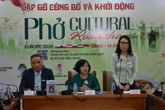 Khởi động hành trình quảng bá văn hóa ẩm thực Việt Nam xuyên châu Âu
