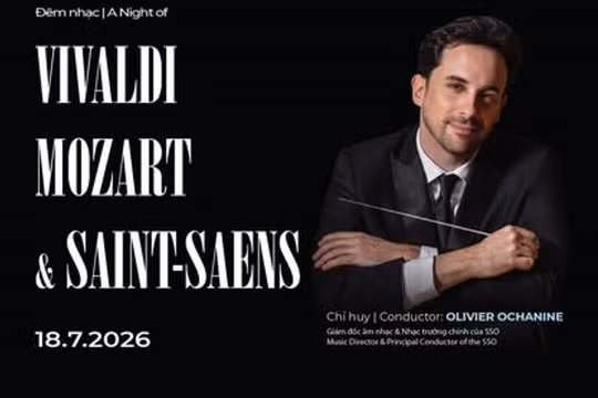 Hòa nhạc Vivaldi, Mozart và Saint-Saëns - cuộc hội ngộ của những bậc thầy vĩ cầm 