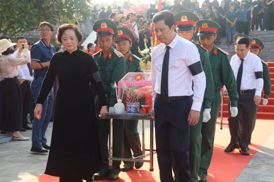 Lào Cai tổ chức trang nghiêm lễ truy điệu, an táng 71 hài cốt liệt sĩ