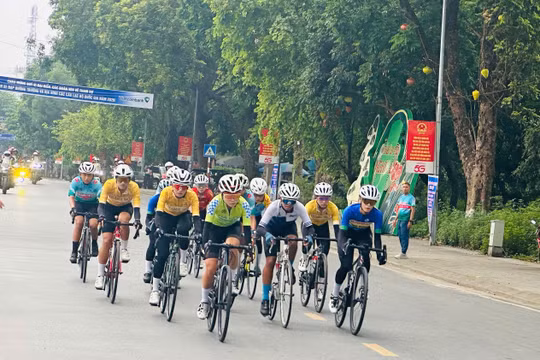 Giải xe đạp CLB quốc gia 2026 khởi tranh tại Mường Lò