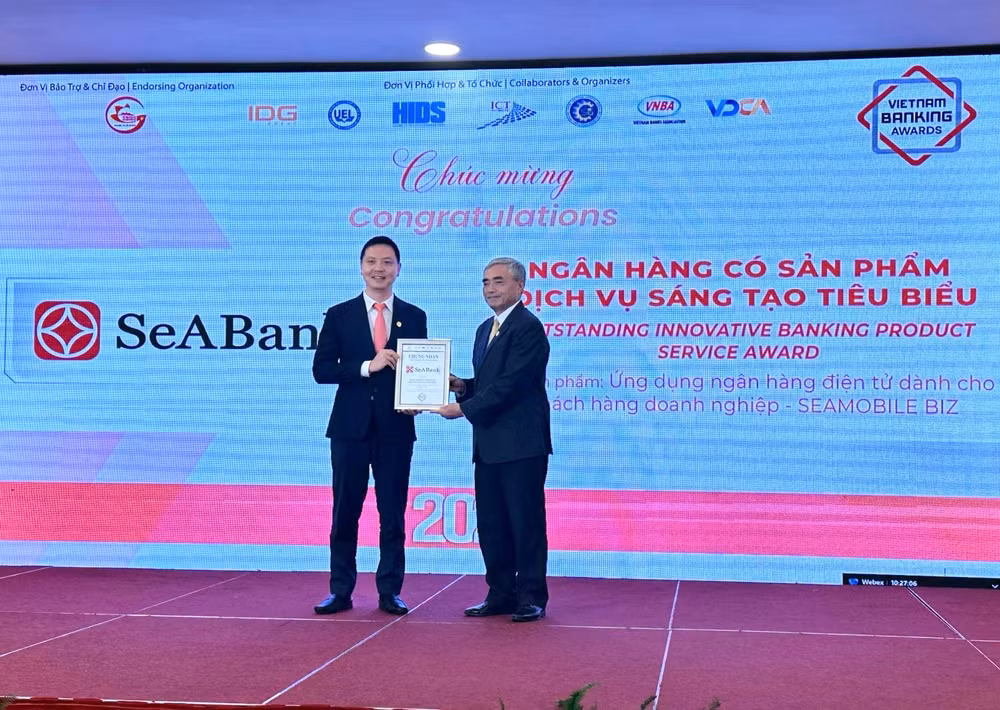 seabank lan thu 4 lien tiep duoc vinh danh la ngan hang viet nam tieu bieu hinh 1