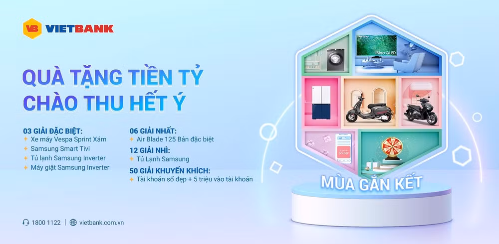 vietbank ra mat chuong trinh khuyen mai qua tang tien ty chao thu het y hinh 2