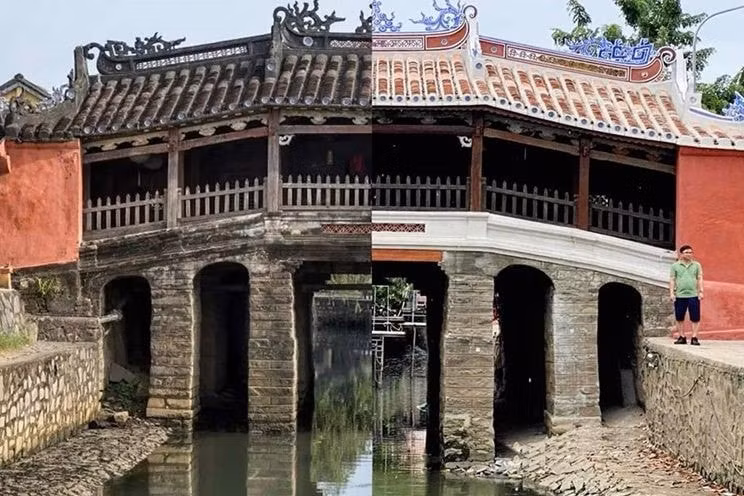 sau on ao tu bo hom nay chua cau o hoi an chinh thuc duoc khanh thanh hinh 1
