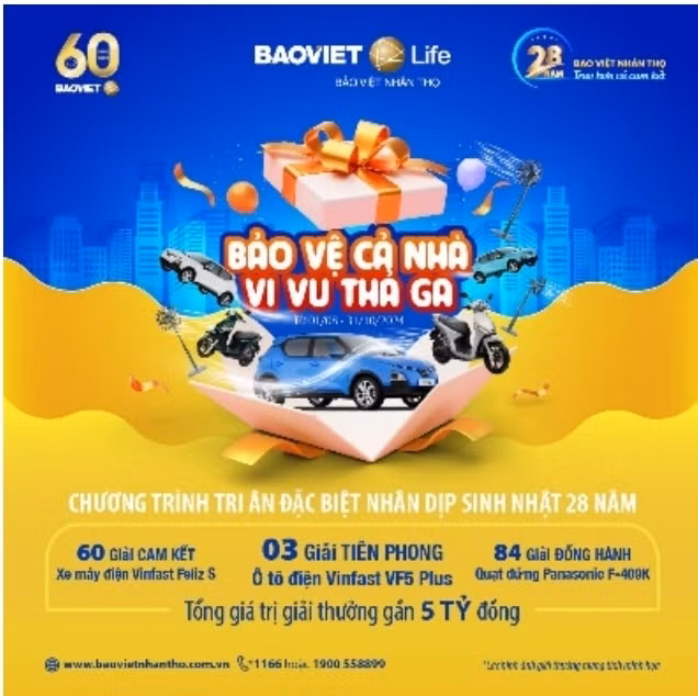ky niem sinh nhat 28 nam bao viet nhan tho tiep tuc dan dau top 10 cong ty bao hiem nhan tho uy tin nam 2024 hinh 3