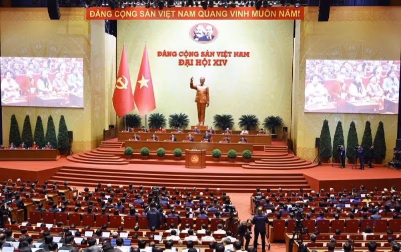 Phiên bế mạc Đại hội XIV của Đảng.