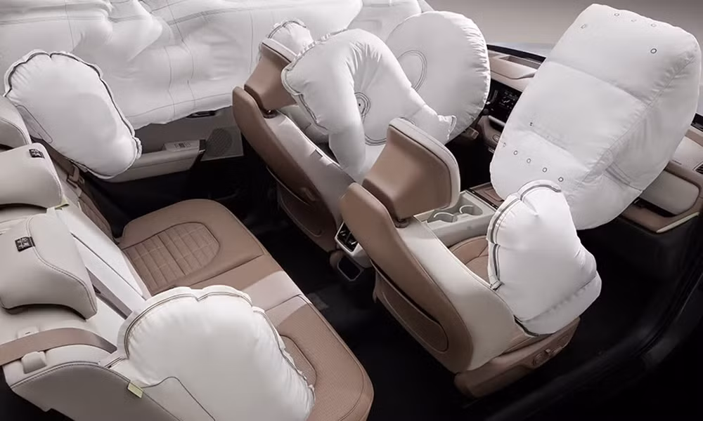 Kia Seltos 2026 trang bị đến 9 túi khí - Ảnh: Kia
