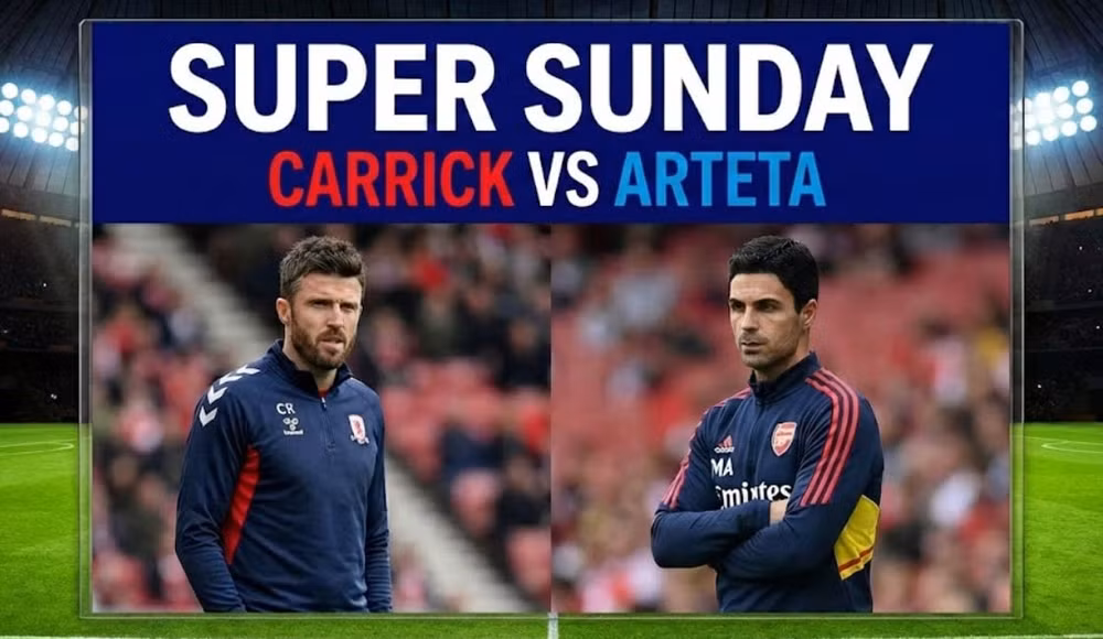 Michael Carrick vs Mikel Arteta