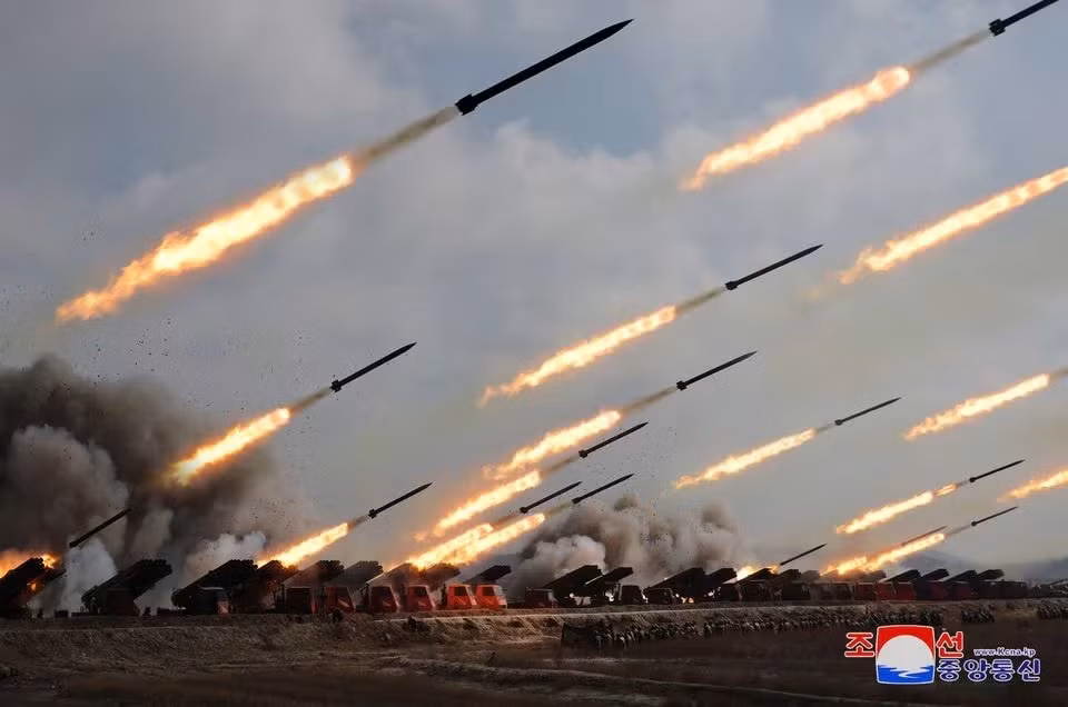 ong kim jong un chi dao cuoc tap tran phao binh lon cua trieu tien hinh 3