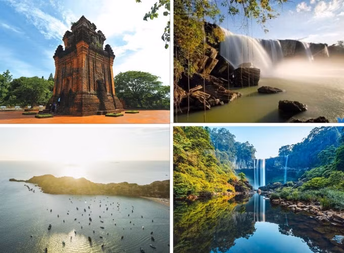 Bình Định, Phú Yên, Gia Lai, Đắk Lắk là những địa phương đầu tiên tham gia chương trình kích cầu du lịch.