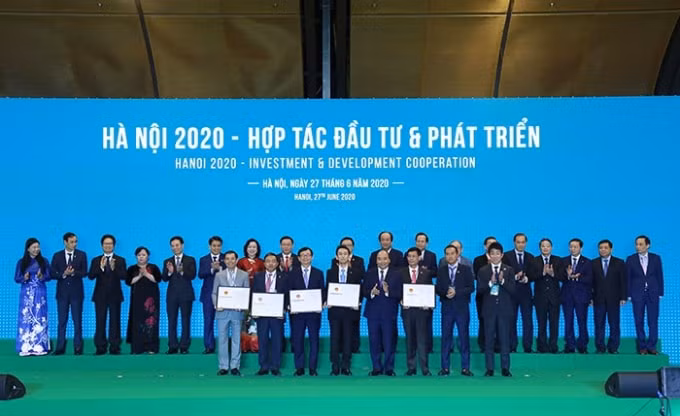 Hội nghị “Hà Nội 2020 - hợp tác và phát triển” thành công là tiền đề cho sự phục hồi nền kinh tế của Thủ đô. Ảnh: BTC