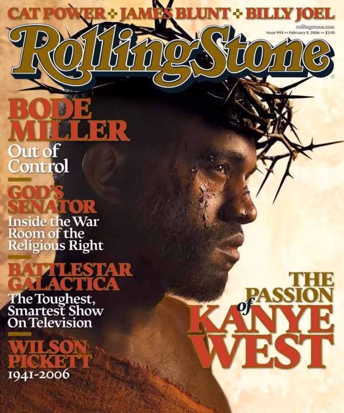 ... Một Kanye West tai tiếng khi ngự trị trên đầu chiếc vương miện gai như ngầm nhận mình là bậc quân vương.