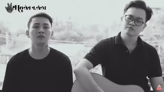 Nguyễn Minh Cường - Hoài Lâm và sự kết hợp thành công trong Hoa nở không màu (Ảnh: Chụp màn hình).