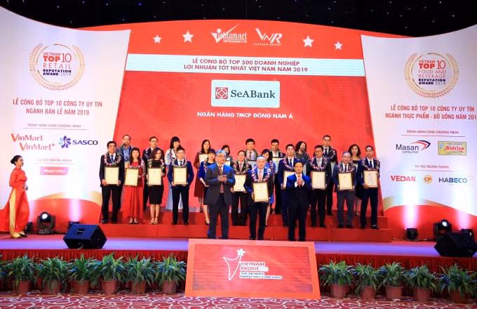 SeABank nhận giải thưởng Profit500