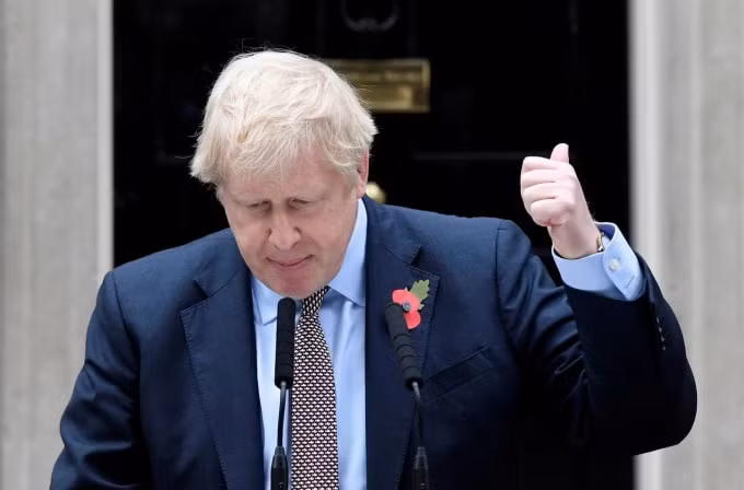 Thủ tướng Anh Boris Johnson. Ảnh: Reuters