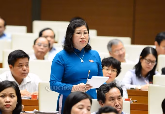 Đại biểu Phương Thị Thanh (Đoàn Bắc Kạn).