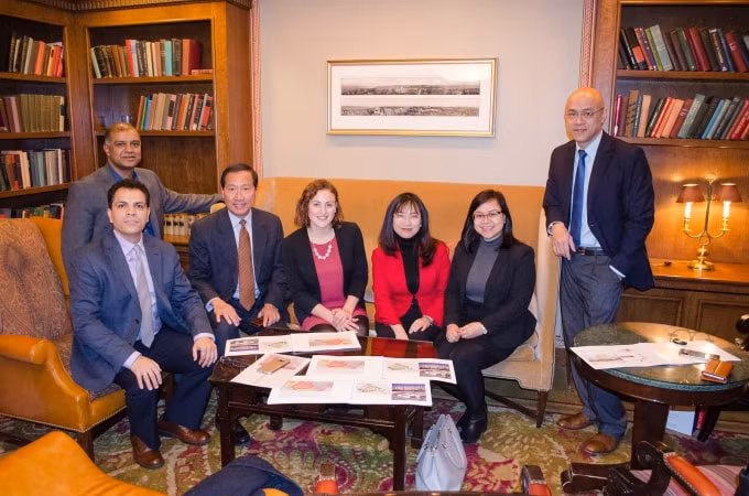 Đoàn dự án Đại học VinUni làm việc với đối tác Cornell tại Mỹ