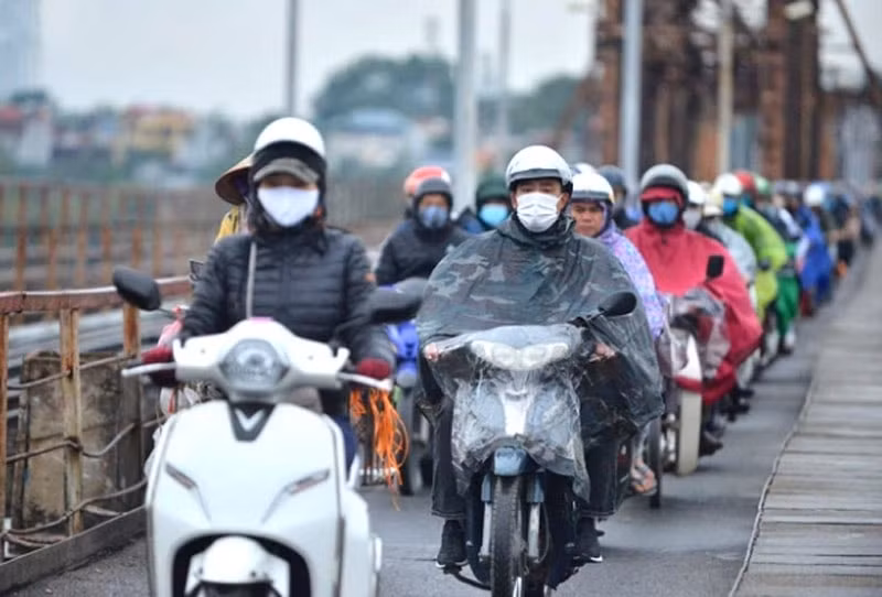 thoi tiet bac bo chuyen ret co mua nho rai rac hinh 1