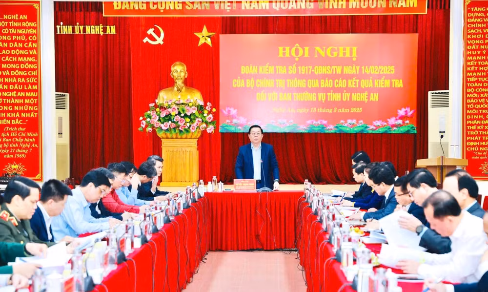 ban thuong vu tinh uy nghe an da nghiem tuc kip thoi quan triet cac nghi quyet chi thi ket luan cua trung uong hinh 1