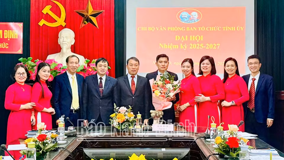 nam dinh 8967 chi bo truc thuoc dang uy co so hoan thanh dai hoi nhiem ky 2025 2027 hinh 1