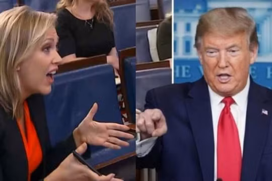 Nữ phóng viên bị nói thô lỗ khi hỏi Trump về kế hoạch mở cửa