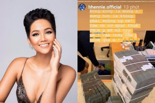Hoa hậu H'Hen Niê lên tiếng nhận lỗi vì hành động 'khoe' tiền của mình