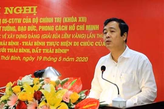 Bộ Chính trị chuẩn y nhân sự Bí thư Tỉnh ủy Thái Bình