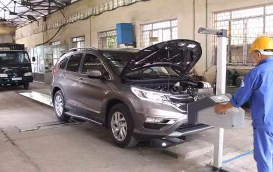Xe quá hạn đăng kiểm lưu thông tại Hà Nội bị xử phạt nghiêm