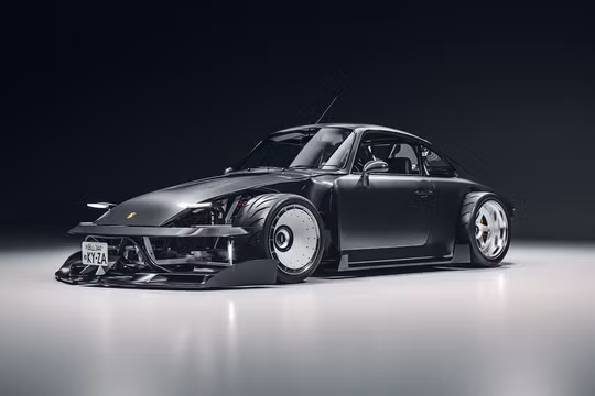 Porsche 911 trông hầm hố hơn khi được độ theo phong cách xe đua go-kart