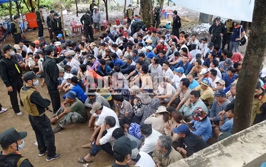 An Giang: Triệt xóa sới bạc ‘khủng’, trên 150 đối tượng tham gia sát phạt