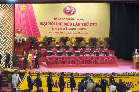 52 đồng chí trúng cử Ban Chấp hành Đảng bộ tỉnh Hải Dương khóa XVII