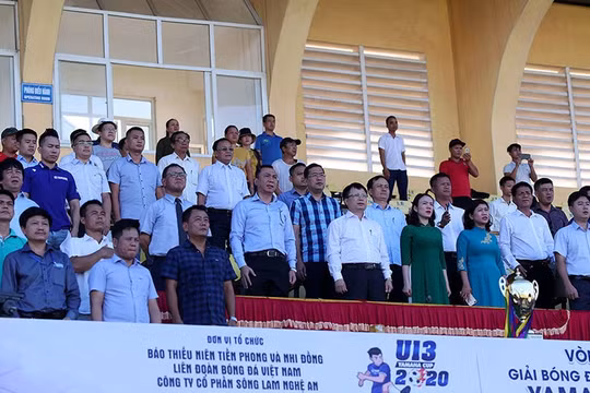 Khai mạc Vòng Chung kết Giải bóng đá Thiếu niên toàn quốc