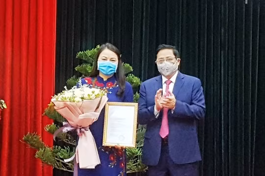 Chủ tịch Hội LHPN Việt Nam Nguyễn Thị Thu Hà được điều động, phân công giữ chức Bí thư Tỉnh ủy Ninh Bình