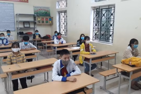 Bộ Giáo dục yêu cầu thực hiện đúng quy định giãn cách tại trường học