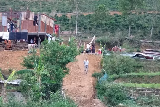 Lai Châu: Mưa đá trên diện rộng, thiệt hại ước tính hơn 15 tỷ đồng