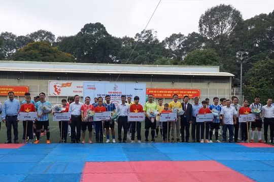 Khai mạc Giải bóng đá các cơ quan Báo chí toàn quốc - Press Cup 2020 khu vực TP Hồ Chí Minh