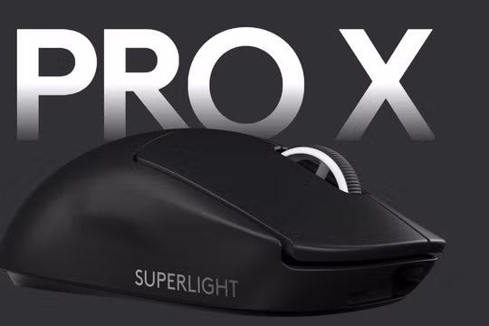 Logitech ra mắt chuột chơi game siêu nhẹ Pro X Superlight