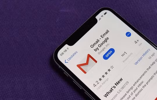 Google hỗ trợ hiển thị tiện ích widget Gmail cho iPhone, iPad