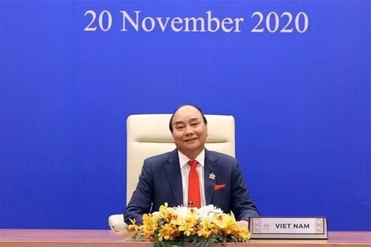 Thủ tướng Nguyễn Xuân Phúc dự Hội nghị trực tuyến các nhà Lãnh đạo kinh tế APEC lần thứ 27