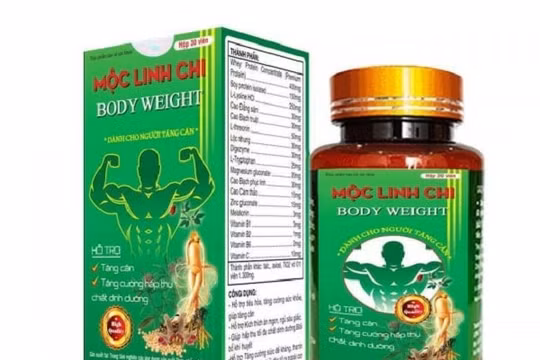 Sản phẩm Mộc Linh Chi - Body Weight quảng cáo lừa dối người tiêu dùng
