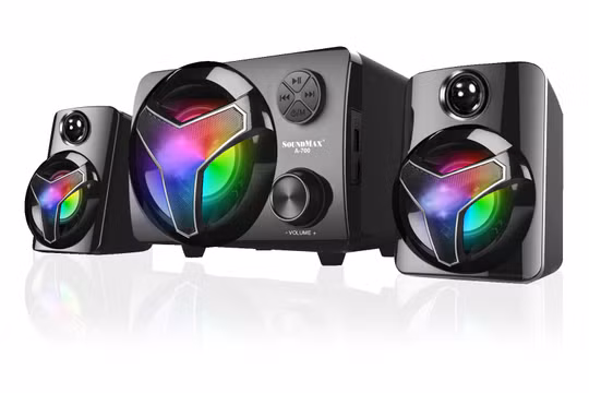 SoundMax ra mắt loa A-700 có khả năng chuyển động màu sắc theo bài hát
