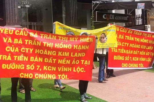 Truy tìm 9 chủ tài khoản nhận tiền lừa đảo của Công ty Hoàng Kim Land
