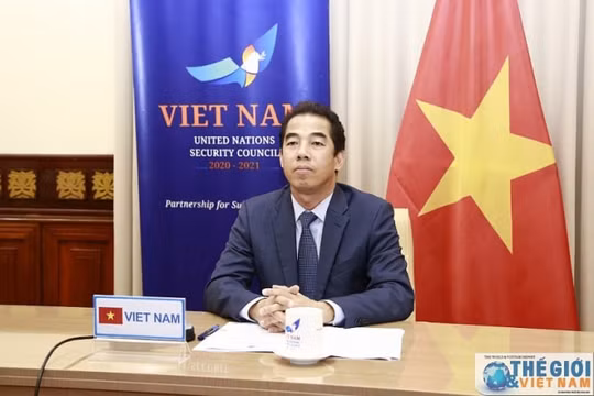 Thứ trưởng Bộ Ngoại giao Tô Anh Dũng dự họp trực tuyến của HĐBA về "Đại dịch và an ninh"